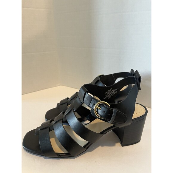 NWT  Liz Claiborne Womens Fisherman Strappy Block Chunky Heels 9.5M - Picture 1 of 14
